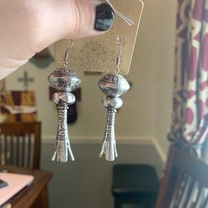 Squash blossom earrings